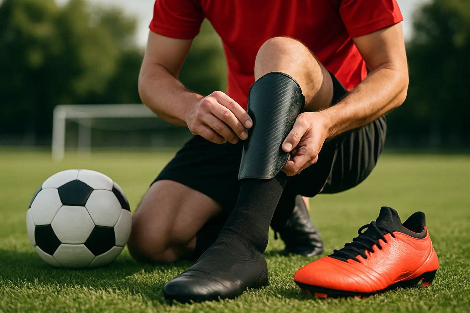comment mettre des protege tibia