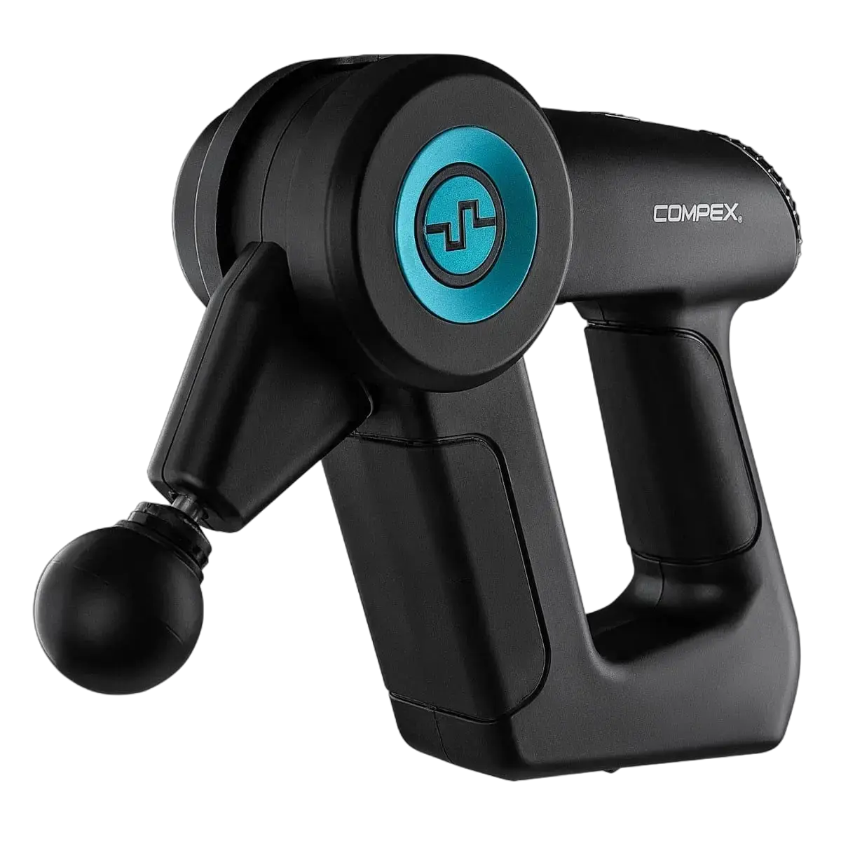 comprex pistolet massage fond blanc