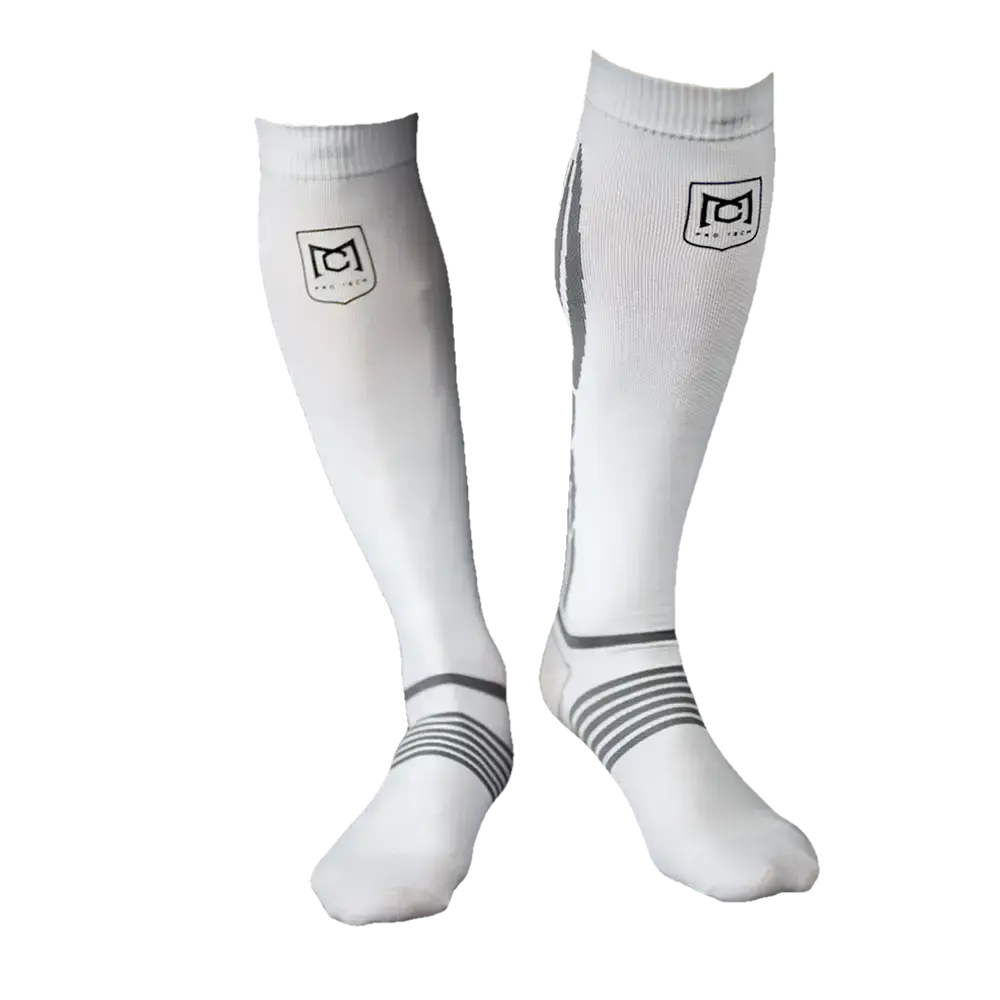 Chaussettes de compression pour stimuler le retour veineux après le sport