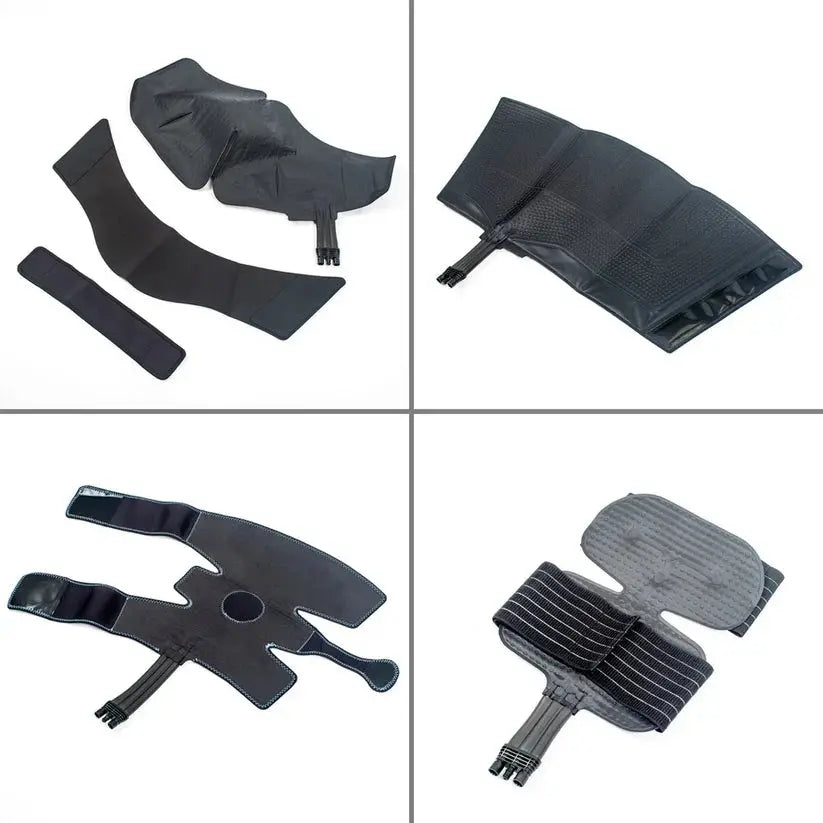 Manchons de cryothérapie pour genou, cheville, jambe et épaule, conçus pour une récupération ciblée avec la machine Cryon X.