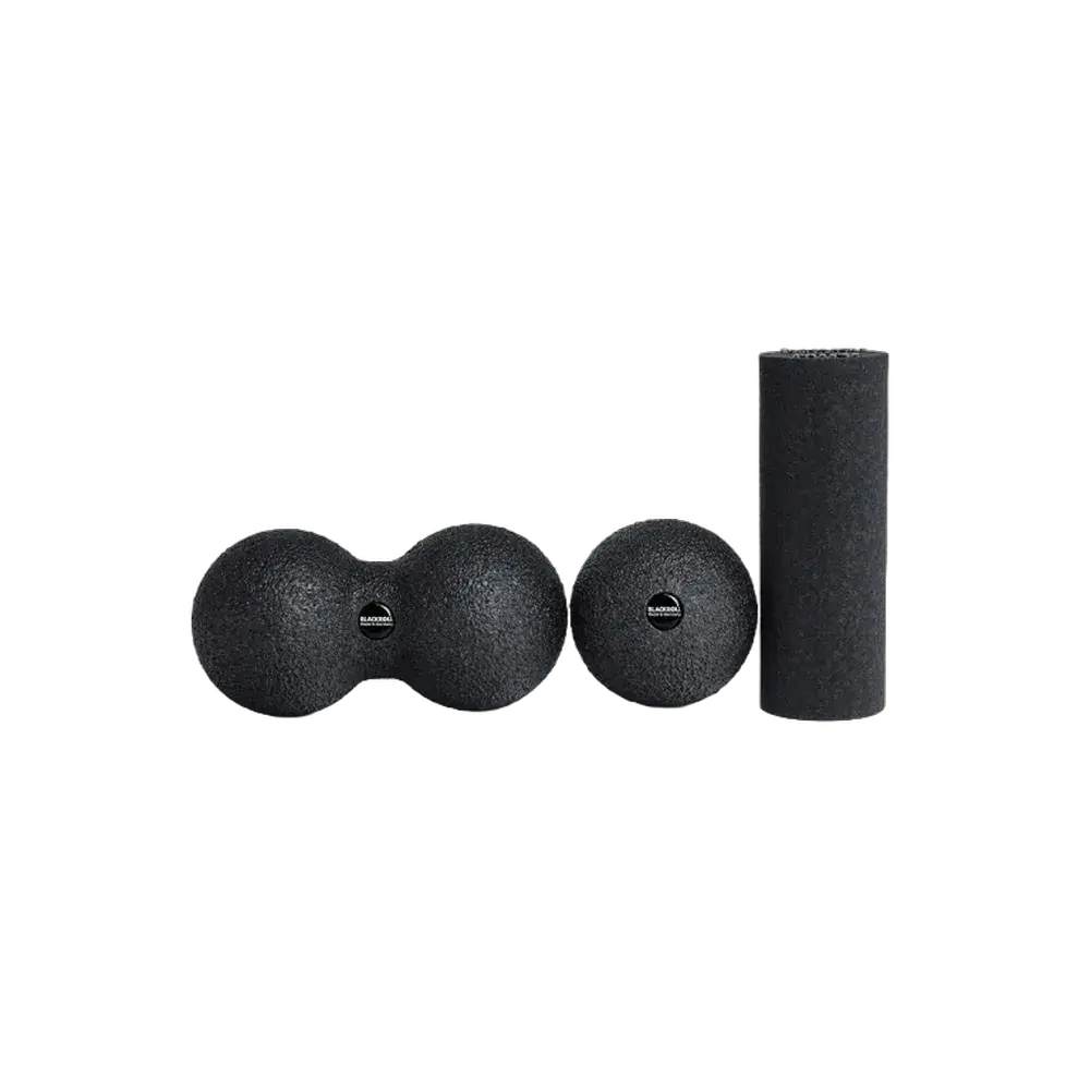 Blackroll Blackbox Mini, kit compact de massage pour améliorer la récupération musculaire et la mobilité.