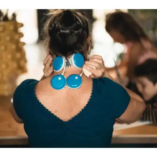 compex fit accessoires bleu femme cou