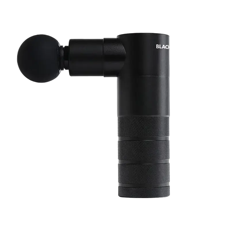 Pistolet de massage Blackroll Fascia Gun, conçu pour soulager les tensions musculaires et améliorer la mobilité.