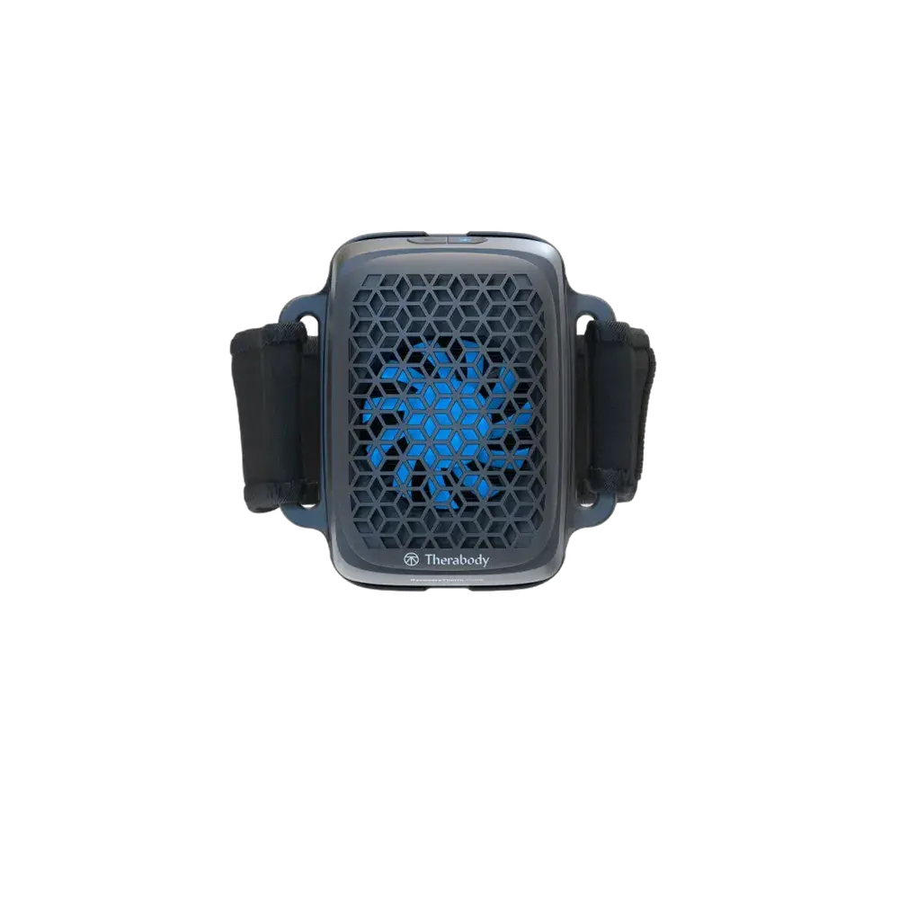 Recovery Therm Cube, appareil de récupération thermique conçu pour soulager les douleurs musculaires et améliorer la circulation sanguine.