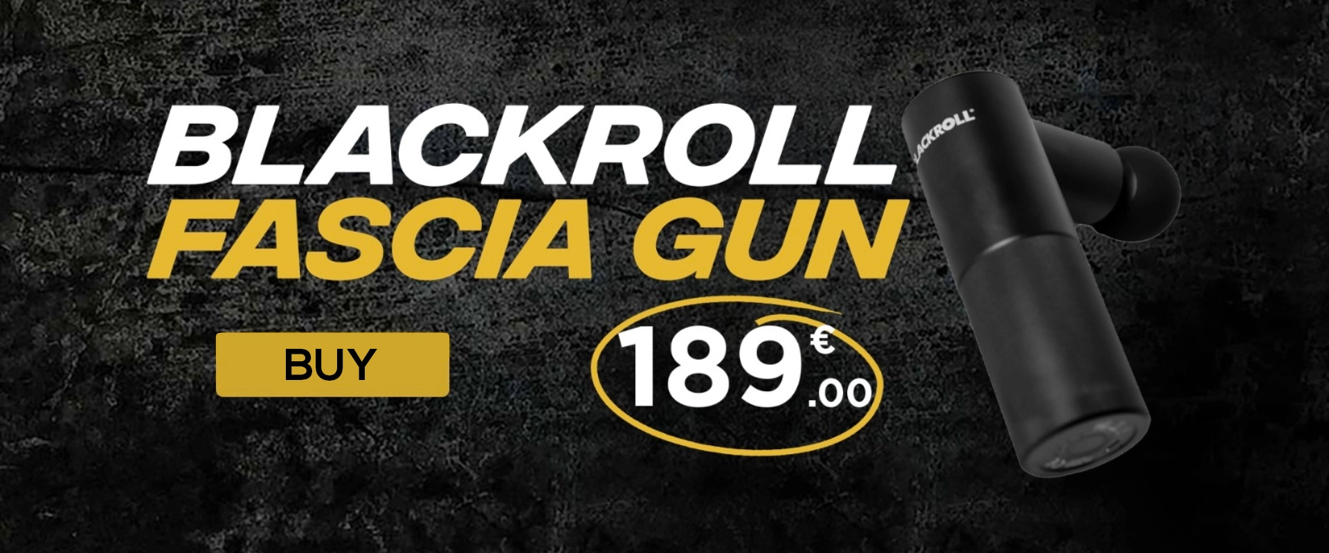 BLACKROLL® Fascia Gun - Massage gun