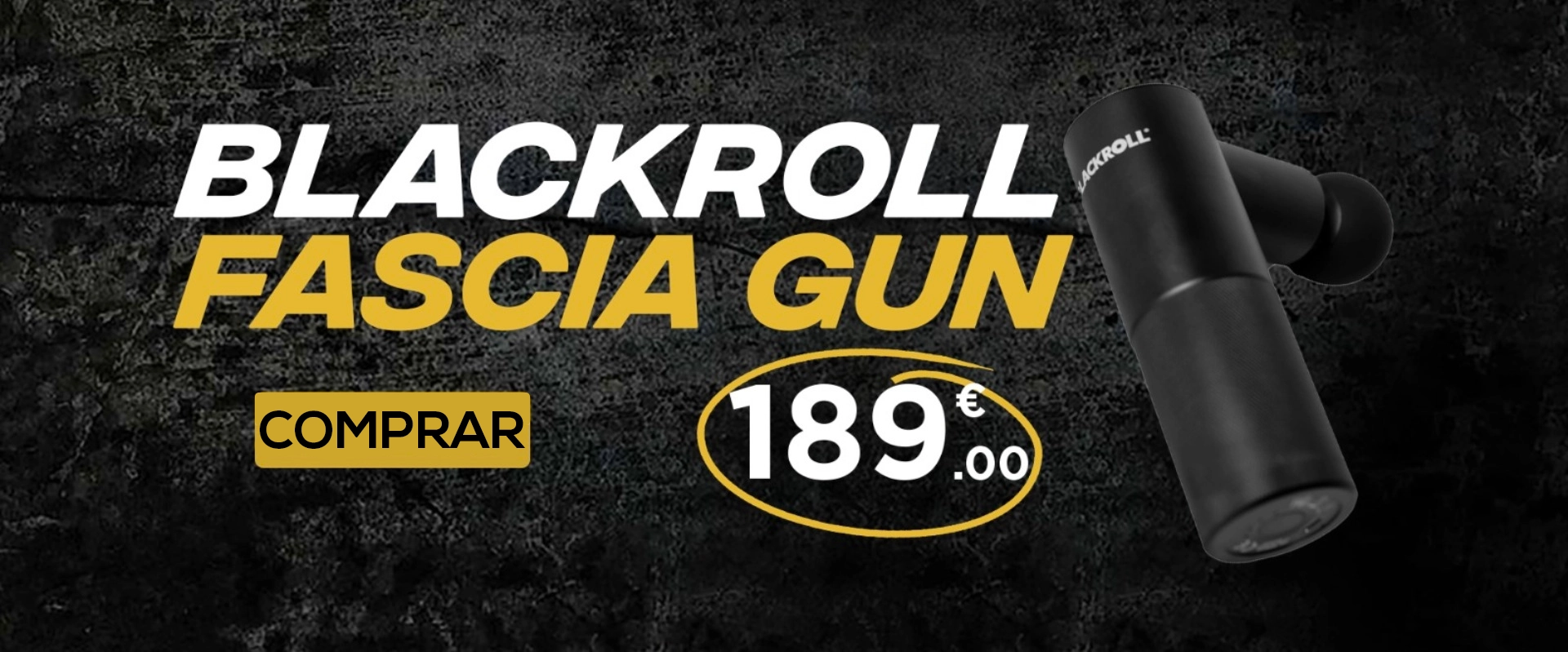 BLACKROLL® Fascia Gun - Pistola de masaje