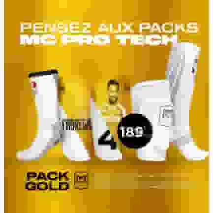 Pack Oro - 4 productos personalizados con espinilleras de carbono 1