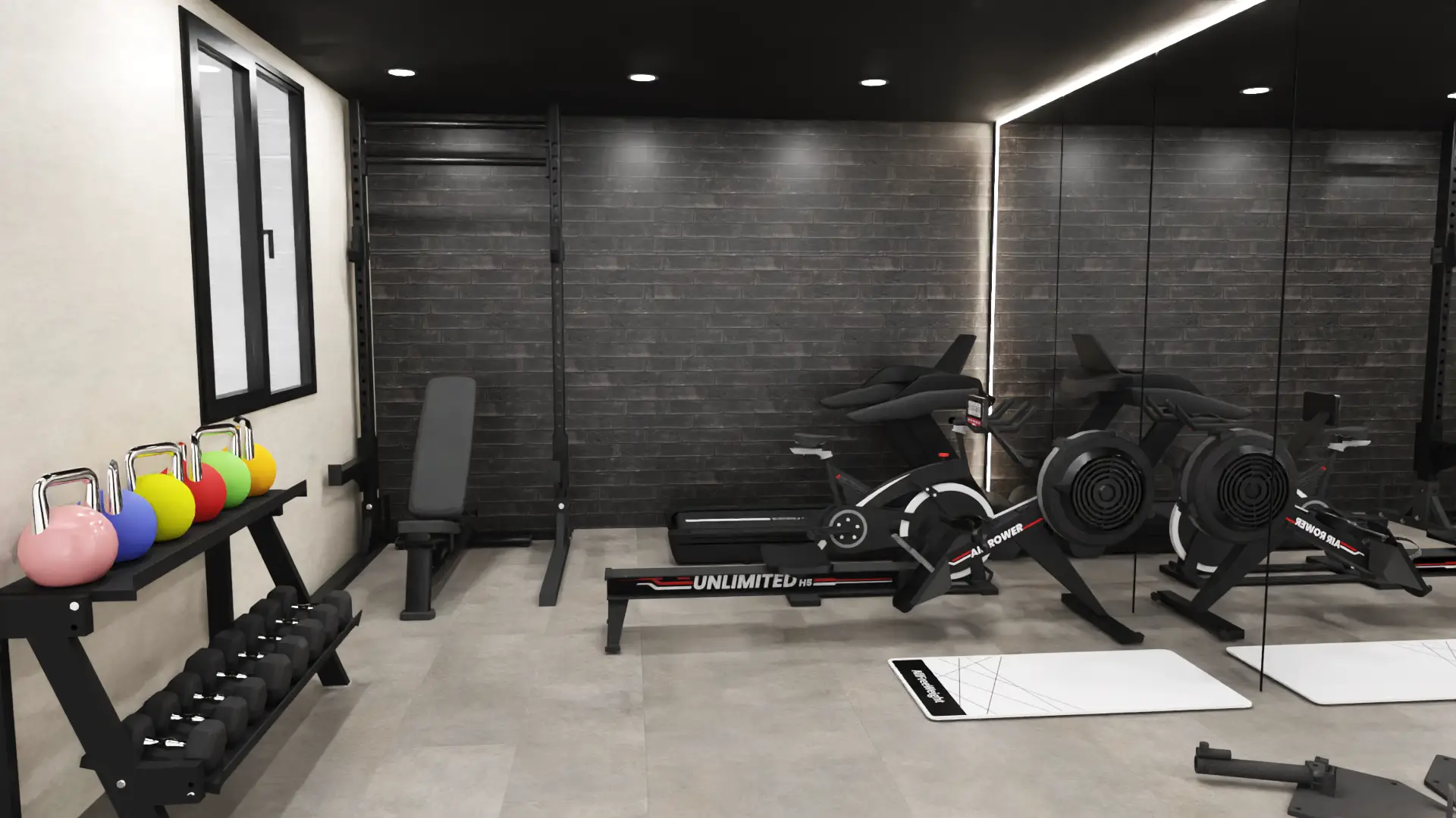 salle home hym 3d présentation