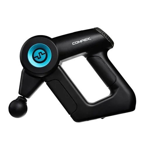 comprex pistolet massage fond blanc