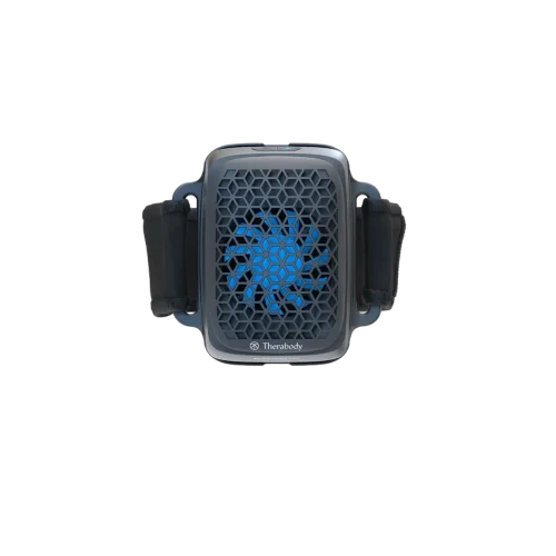 Recovery Therm Cube, appareil de récupération thermique conçu pour soulager les douleurs musculaires et améliorer la circulation sanguine.